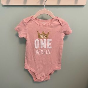 Carter’s Miss-ONE-derful Onesie